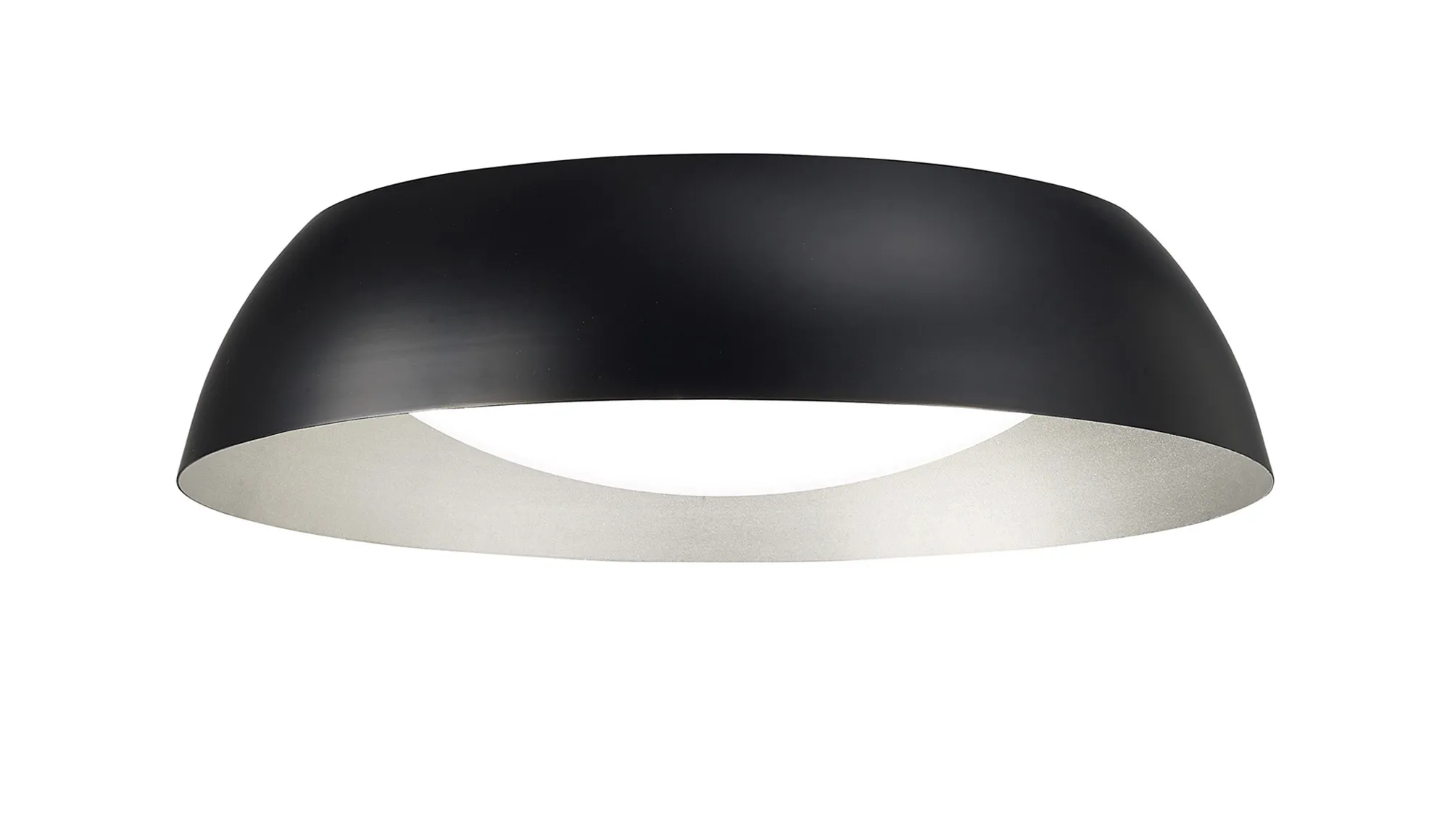 M4849  Argenta 18W LED  Flush Ceiling Light Matt Black